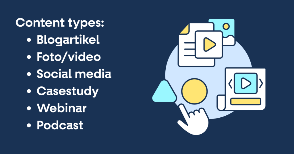 content types om te kiezen wanneer je latent talent wil aantrekken
